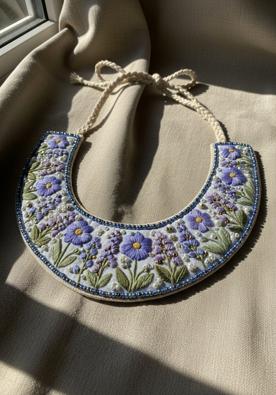 Готовое текстильное украшение